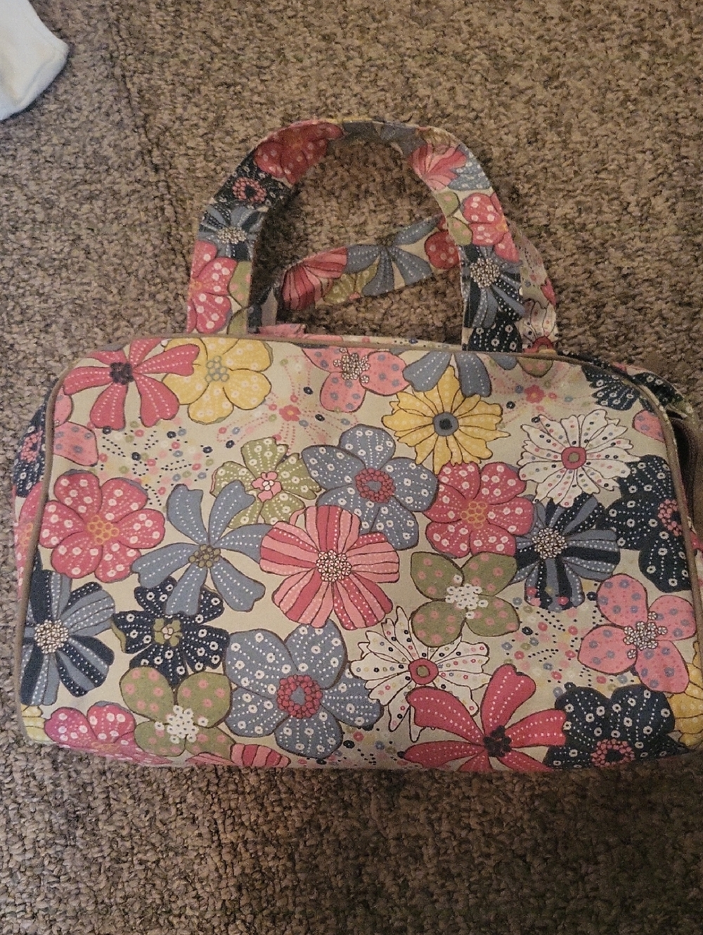Thirty One Floral Cosmetic Bag